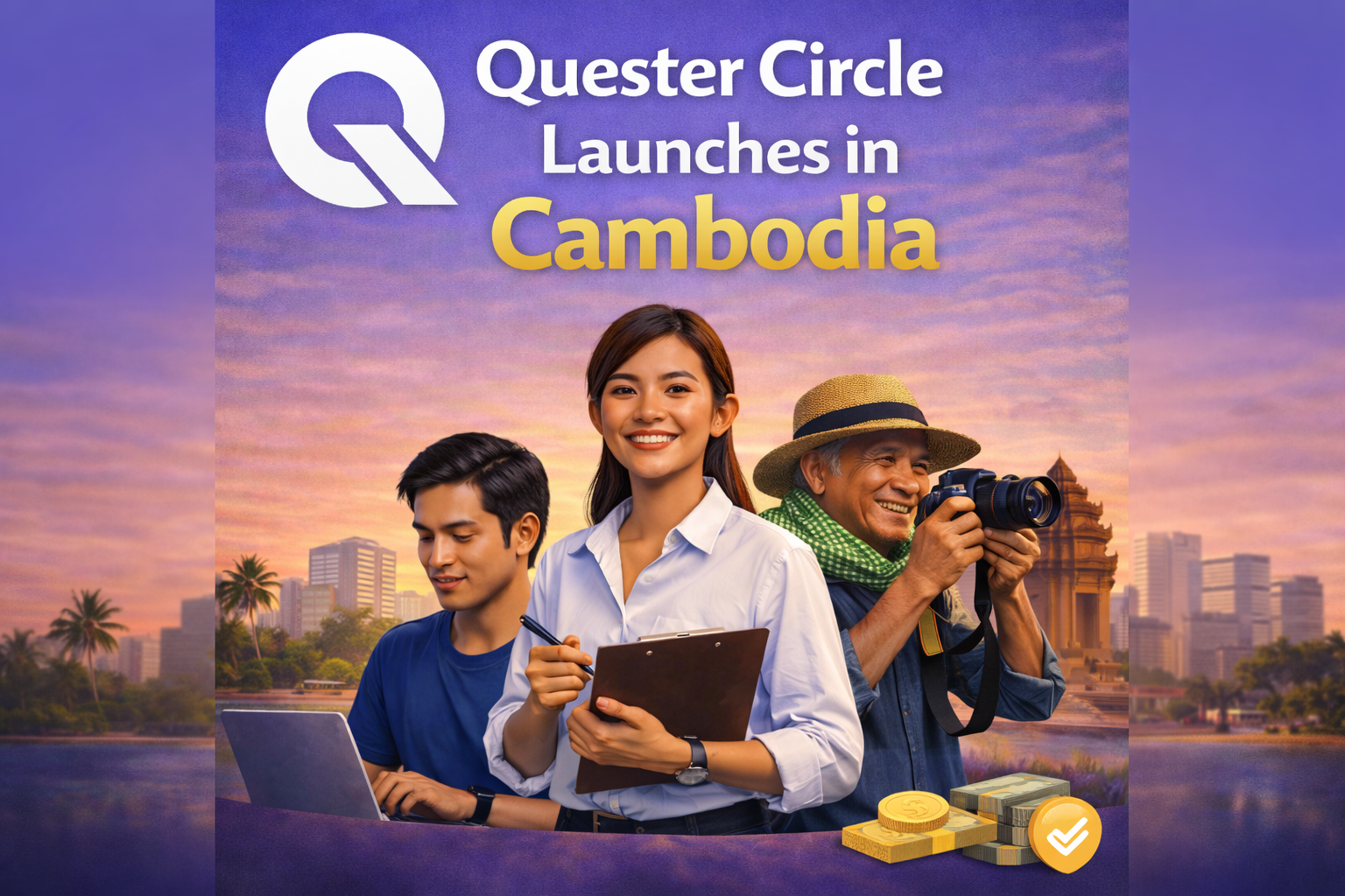 Quester Circle Launches in Cambodia: A New Way to Earn Money Online Through Quests